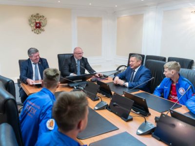 ФК «Тотем» посетил Совет Федерации