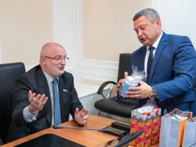 ФК «Тотем» посетил Совет Федерации