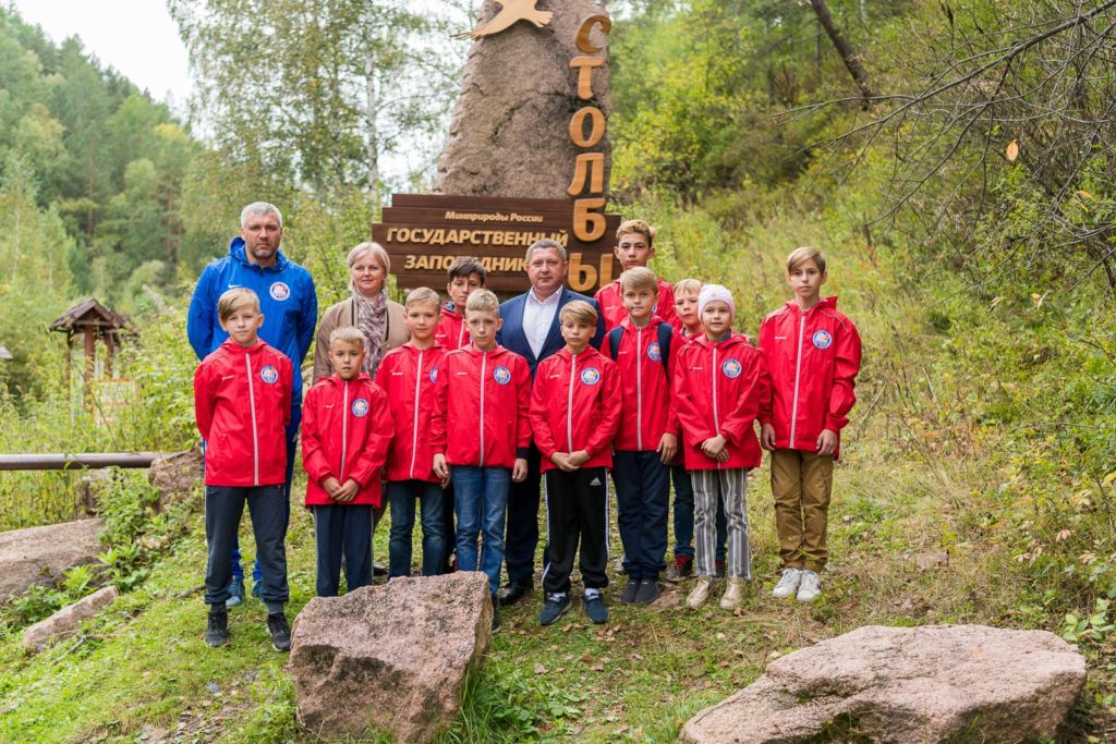 ФК «Тотем» посетил красноярские «Столбы»
