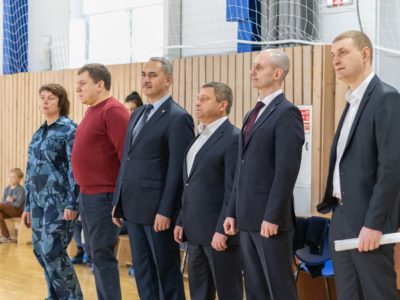 Матч ФК «Тотем» и команды СибЮИ МВД России, посвященный Дню полиции