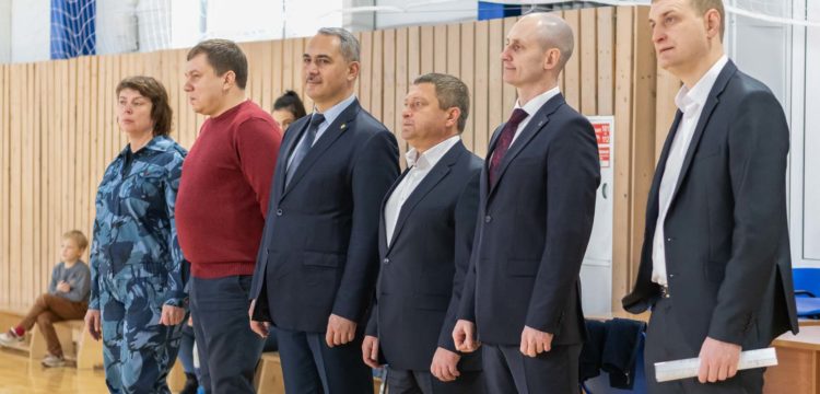 Матч ФК «Тотем» и команды СибЮИ МВД России, посвященный Дню полиции