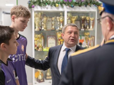 Товарищеский матч в честь Дня работников органов безопасности РФ