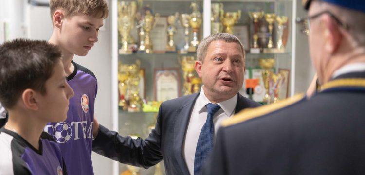 Товарищеский матч в честь Дня работников органов безопасности РФ