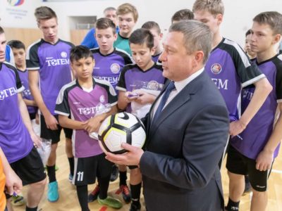 Товарищеский матч в честь Дня работников органов безопасности РФ