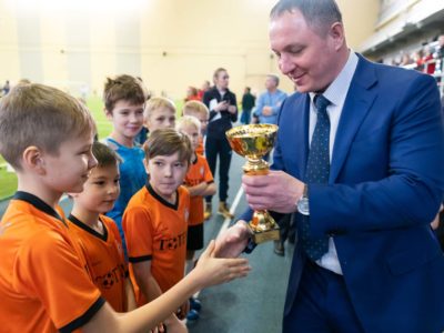 В Красноярске прошел «Зимний Кубок» по мини-футболу на призы ФК «Тотем»