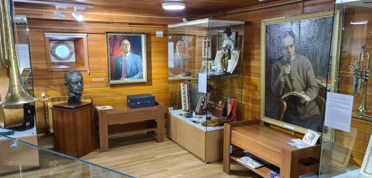 Открытие выставки в красноярском краеведческом музее