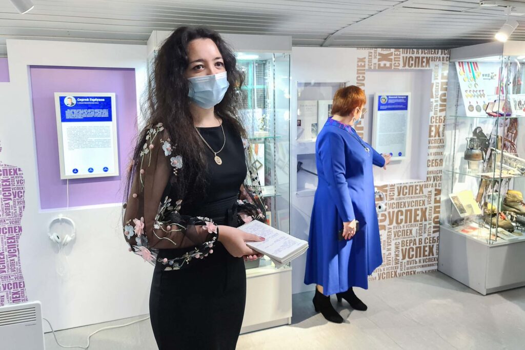 Открытие выставки в красноярском краеведческом музее