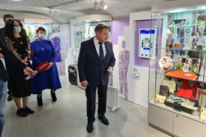 Открытие выставки в красноярском краеведческом музее