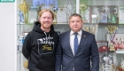 Актёр и режиссёр Антон Богданов посетил ФК «Тотем»