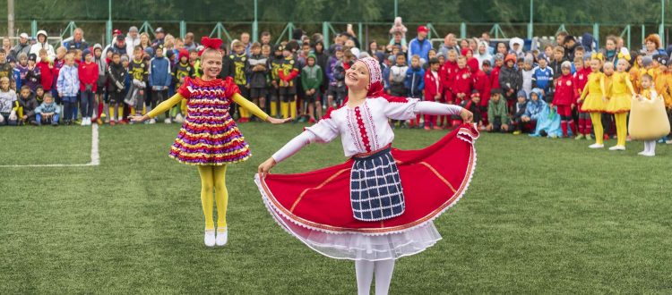 Большой патриотический праздник детского спорта