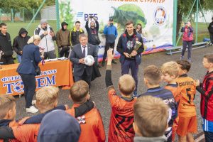 Большой патриотический праздник детского спорта