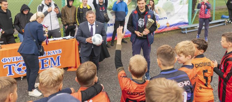 Большой патриотический праздник детского спорта