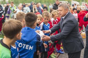 Большой патриотический праздник детского спорта
