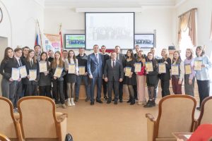 Чествование отличившихся преподавателей и студентов