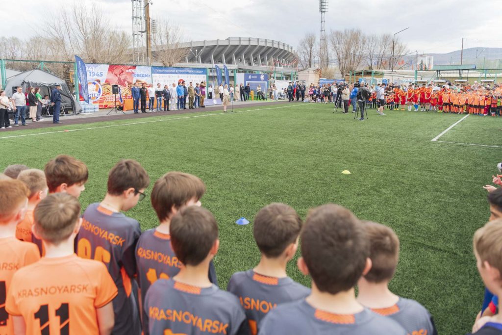 Большой праздник детского спорта ФК «Тотем» к Дню Победы
