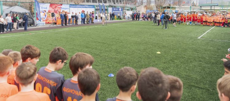 Большой праздник детского спорта ФК «Тотем» к Дню Победы