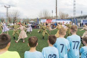 Большой праздник детского спорта ФК «Тотем» к Дню Победы