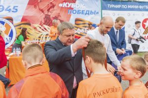 Большой праздник детского спорта ФК «Тотем» к Дню Победы