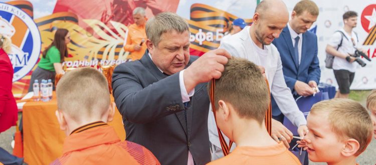 Большой праздник детского спорта ФК «Тотем» к Дню Победы