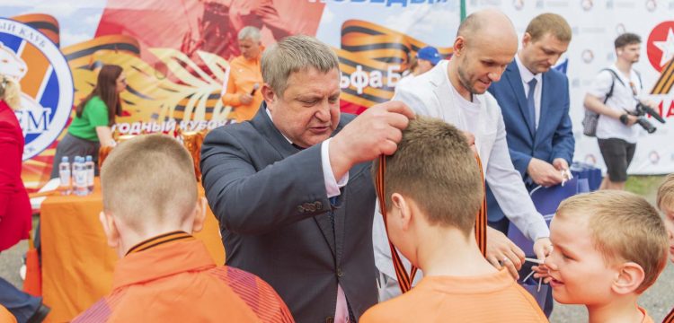 Большой праздник детского спорта ФК «Тотем» к Дню Победы