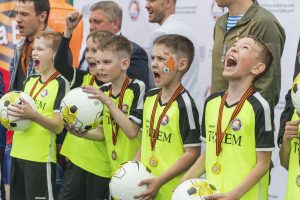 Большой праздник детского спорта ФК «Тотем» к Дню Победы
