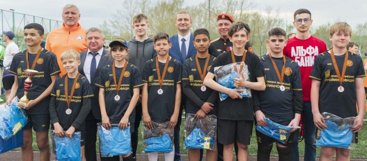 Большой праздник детского спорта ФК «Тотем» к Дню Победы