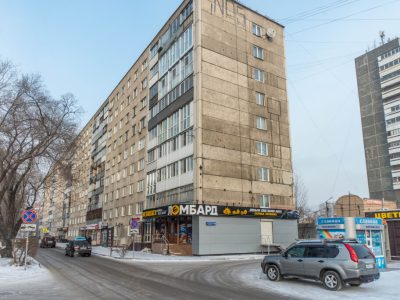 Первый в Красноярске панельный многоэтажный дом