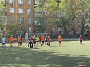 Юная кинозвезда Всеволод Клименок в ФК «Тотем»